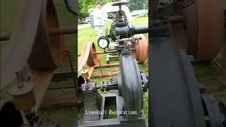 1905  4" Dredging Pump Back Working After Restoration Morris Machine Works #shorts #short