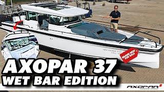 Axopar 37XC Wet Bar Edition - For sale - Dartmouth, Devon Full Tour 2 x 300HP V8's