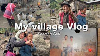 My village vlog️visited my father’s village after a long time || Mishmi chang ghar || Anjaw