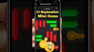 Hamster Kombat Mini Game 15 September Today । Hamster kombat daily combo । #shorts