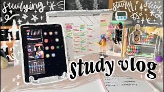 another productive study vlog ️