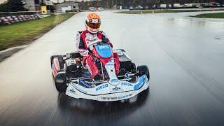 Fastest Electric Go-kart from Blue Shock Race (tested by V. Zviedris)