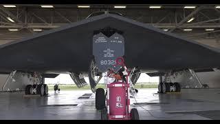 B-2 Spirit Missouri Stealth Bomber Takes Off at Whiteman AFB