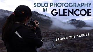 Winter Solo Photography in Glencoe, Scotland // The Good and the Bad