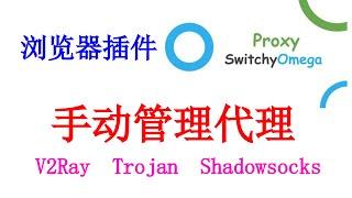 使用浏览器插件 SwitchyOmega 手动管理网页是否走代理