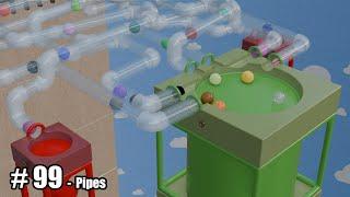 Pipes - 3D Marble Race