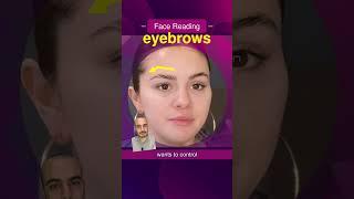 Face Reading angled eyebrows #facereading #eyebrows