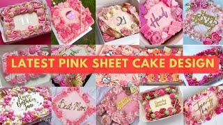 Sheet Cake Decorating ideas | Sheet Cake | Square Cake Decorating ideas | Sheet Cake Decorating