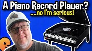 Vosterio Piano Record Player! Unboxing & Review! #vinyl