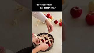 #shorts  Life is uncertain eat #dessert first #desserts #foodquotes #youtubeshorts #shortsvideo