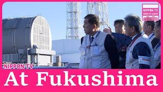 PM Ishiba visits Fukushima Daiichi plant for 1st time since taking office