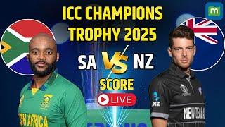 South Africa vs New Zealand LIVE Cricket Score: Champions Trophy 2025 | SA Vs NZ LIVE | LIVE Cricket