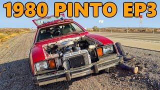 Driving a Craigslist V8 Ford Pinto 3000 Miles Home (Driving, Falling Apart, Running Hot) (Ep.3)