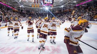 Highlights: #4 Gopher Men’s Hockey Sweeps #6 Michigan