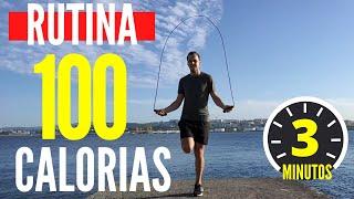 SALTAR CUERDA con MUSICA  en 3 MINUTOS  CARDIO CON CUERDA-  [  BLINDING LIGHTS ]