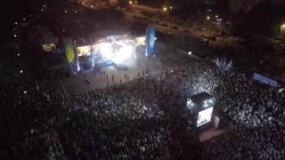 Фестиваль Aktau Open Fest 2016. Вид с высоты птичьего полета.
