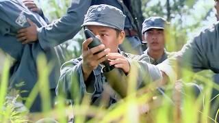 大佐が野原でスケッチをしていたところ、八路軍分隊が待ち伏せされて一発で爆破された！