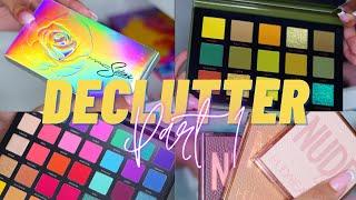 LET'S DECLUTTER| EYESHADOW PALETTES  (PART1)