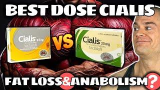 Best DAILY Dose Of Cialis (Libido, Fat Loss, Androgen Receptor Upregulation?) Tadalafil Deep-Dive