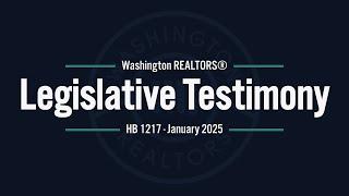 Legislative Testimony 2025: HB 1217