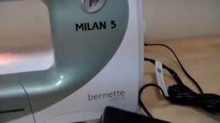 BERNINA Bernette Milan 5 - огляд швейної машинки | Кутюр’є | sewing machine review