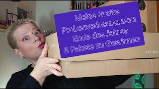 Meine Große Probenverlosung zum Ende des Jahres/3 Gewinner/#Test