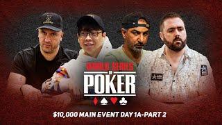 WSOP Main Event Day 1a with Greg Merson, Qui Nguyen, Faraz Jaka & Joseph Cheong