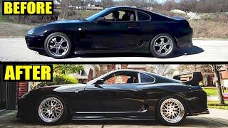 Building & Restoring a Supra in 10 MINUTES!