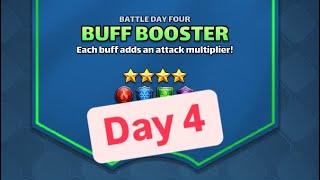 Empires & Puzzles Tourney : 4 ⭐️ Buff  Booster ️️ Day - 4