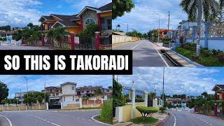 Where The Rich Hide In Takoradi-Ghana Multi Million Dollar $$ Neighborhoods ( Walk Video)