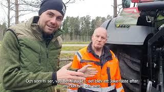 En arbetsdag med Hans - Traktorförare på Gislaveds kommun.