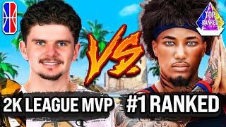 2K LEAGUE MVP vs #1 RANKED 3v3 PLAYER - $1000 WAGER NBA 2K25