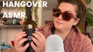 ASMR while having a Hangover (rambles, tapping on stale bread, make coffee with me)