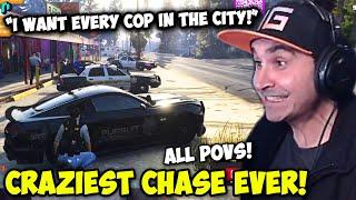 Summit1g Takes On ENTIRE POLICE FORCE In DUO BANK HEIST! - ALL POVS | GTA 5 NoPixel RP