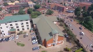 Drone Shot of Makerere full gospel Church..(Kampala uganda)