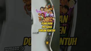 GILA,Calon Presiden Durian Runtuh!! Upin, Ipin & yg Lain Pilih Siapa Jadi Presidennya? | MRI #Shorts