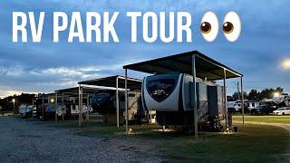 RV Park Tour & Storage Solutions - Adventuring Big Family of 12