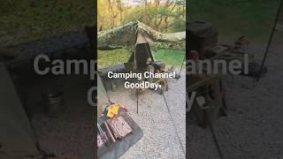 비달리도A형 텐트의 매력 #camping #캠핑 #솔캠 #불멍 #비달리도A형텐트