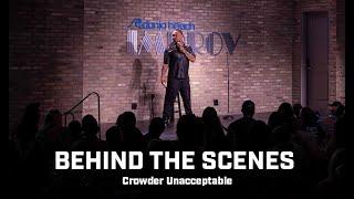 The BEHIND THE SCENES of my comedy show: Channing Crowder Unacceptable 