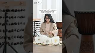 Enjoy the healing power of 528HZ CVNC crystal singing bowl  #singingbowl #meditation #528hz  #relax
