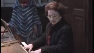 Marie-Claire Alain - Organ lesson - part one