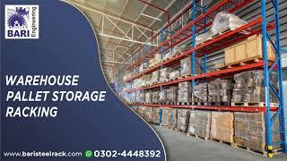 Warehouse Pallet Racking | Bari Engineering | 0302-4448392 #palletrack #warehouserack #storagerack