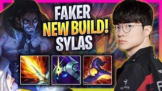 FAKER TRIES NEW SYLAS BUILD! - T1 Faker Plays Sylas MID vs Yasuo! | Season 2024