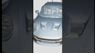 Porsche GT3 3D model ready modeled in blender