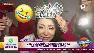 Karla Tarazona postulará a Miss Mundo Latina 2025