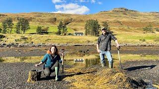 Kitchen Reno DIY & Foraging The Seashore Outside Our 200 Year Old Cottage On The Isle Of Skye - Ep92