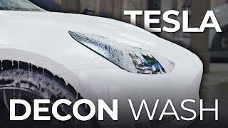 How to Properly Decontaminate Wash Your Tesla Model 3