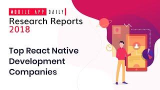 Top React Native Development Companies 2018 | MobileAppDaily