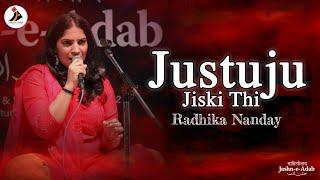 Justuju Jiski Thi | Musical Evening with Radhika Nanday | Jashn-e-Adab 2022