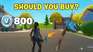 Kong's Battle Axe Pickaxe Gameplay in Fortnite! Sound Test + Review | Should You Buy?